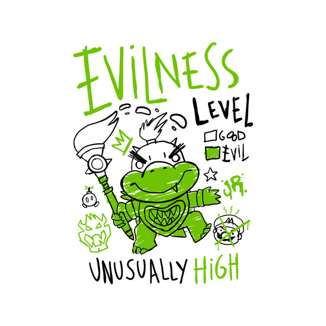 Evilness Level-Womens-V-Neck-Tee-demonigote