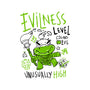 Evilness Level-Unisex-Kitchen-Apron-demonigote