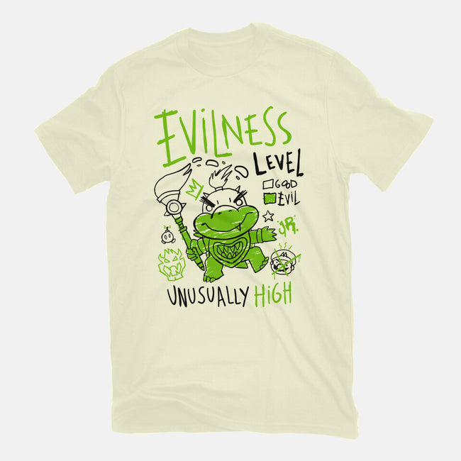Evilness Level-Mens-Basic-Tee-demonigote