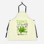 Evilness Level-Unisex-Kitchen-Apron-demonigote