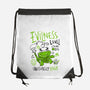 Evilness Level-None-Drawstring-Bag-demonigote