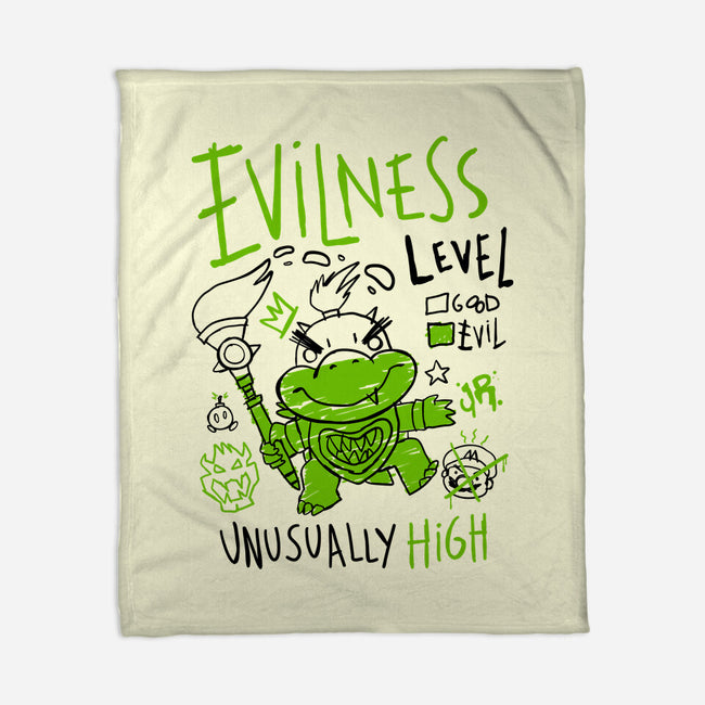 Evilness Level-None-Fleece-Blanket-demonigote
