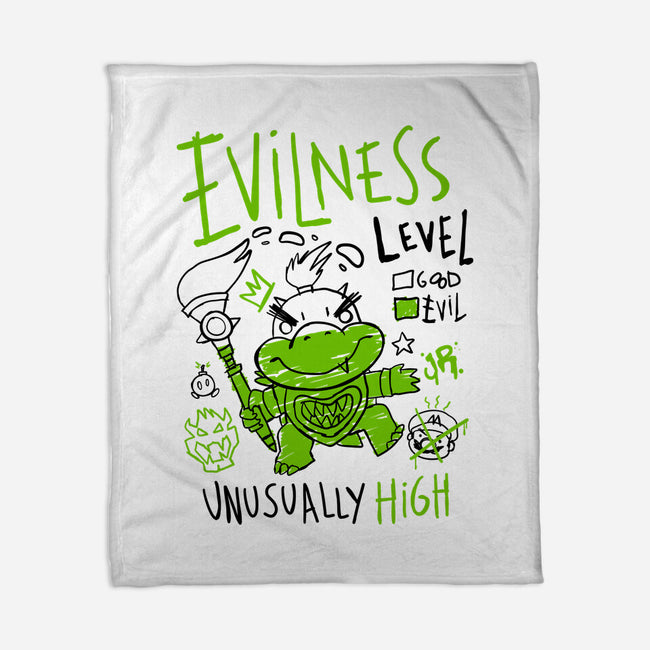 Evilness Level-None-Fleece-Blanket-demonigote