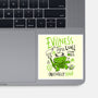 Evilness Level-None-Glossy-Sticker-demonigote