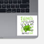 Evilness Level-None-Glossy-Sticker-demonigote