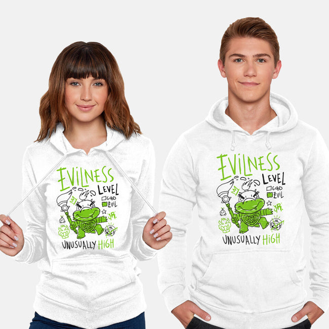 Evilness Level-Unisex-Pullover-Sweatshirt-demonigote