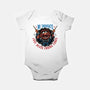 No Thoughts Just Never Ending Chaos-Baby-Basic-Onesie-glitchygorilla