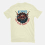No Thoughts Just Never Ending Chaos-Mens-Basic-Tee-glitchygorilla