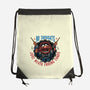 No Thoughts Just Never Ending Chaos-None-Drawstring-Bag-glitchygorilla