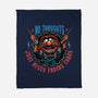 No Thoughts Just Never Ending Chaos-None-Fleece-Blanket-glitchygorilla