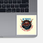 No Thoughts Just Never Ending Chaos-None-Glossy-Sticker-glitchygorilla