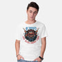 No Thoughts Just Never Ending Chaos-Mens-Basic-Tee-glitchygorilla