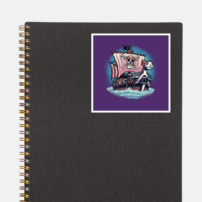 In The Mercy Of The Sea-None-Glossy-Sticker-glitchygorilla