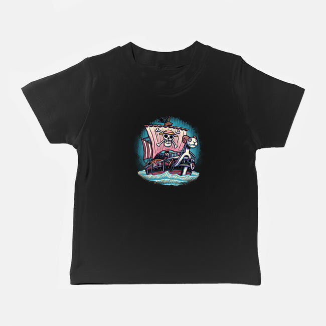 In The Mercy Of The Sea-Baby-Basic-Tee-glitchygorilla