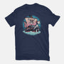 In The Mercy Of The Sea-Unisex-Basic-Tee-glitchygorilla