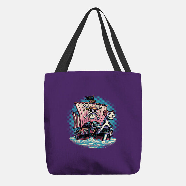 In The Mercy Of The Sea-None-Basic Tote-Bag-glitchygorilla
