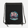 In The Mercy Of The Sea-None-Drawstring-Bag-glitchygorilla