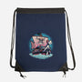 In The Mercy Of The Sea-None-Drawstring-Bag-glitchygorilla