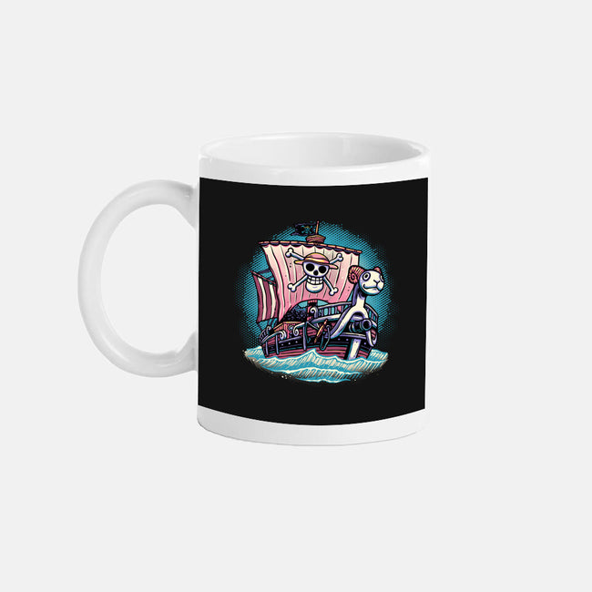 In The Mercy Of The Sea-None-Mug-Drinkware-glitchygorilla