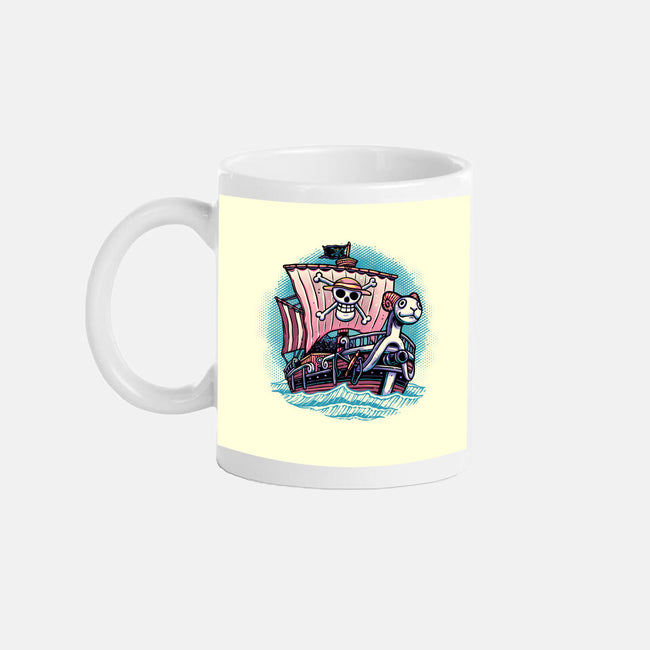 In The Mercy Of The Sea-None-Mug-Drinkware-glitchygorilla