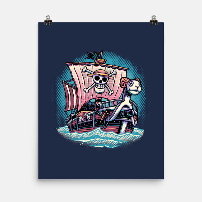 In The Mercy Of The Sea-None-Matte-Poster-glitchygorilla