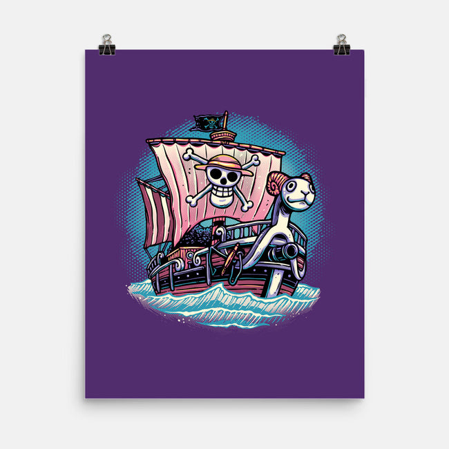 In The Mercy Of The Sea-None-Matte-Poster-glitchygorilla