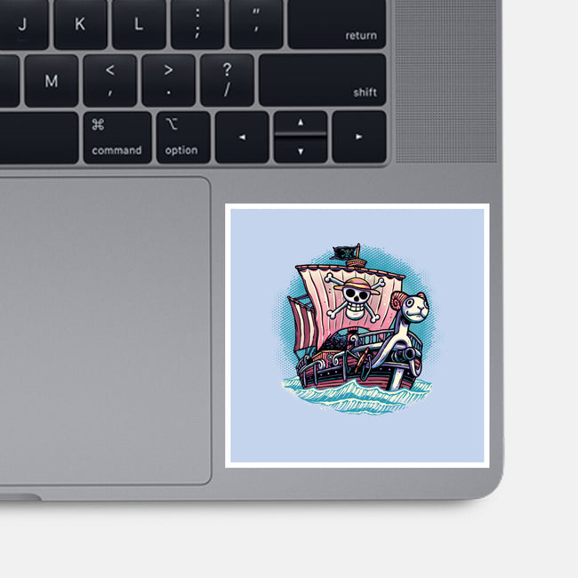 In The Mercy Of The Sea-None-Glossy-Sticker-glitchygorilla