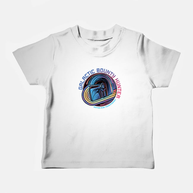 Outer Rim Territories Bounty Hunter-Baby-Basic-Tee-glitchygorilla