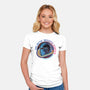 Outer Rim Territories Bounty Hunter-Womens-Fitted-Tee-glitchygorilla
