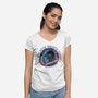 Outer Rim Territories Bounty Hunter-Womens-V-Neck-Tee-glitchygorilla