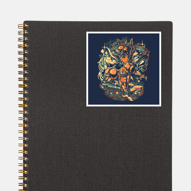 A Catastrophic Day-None-Glossy-Sticker-Estudio Horta