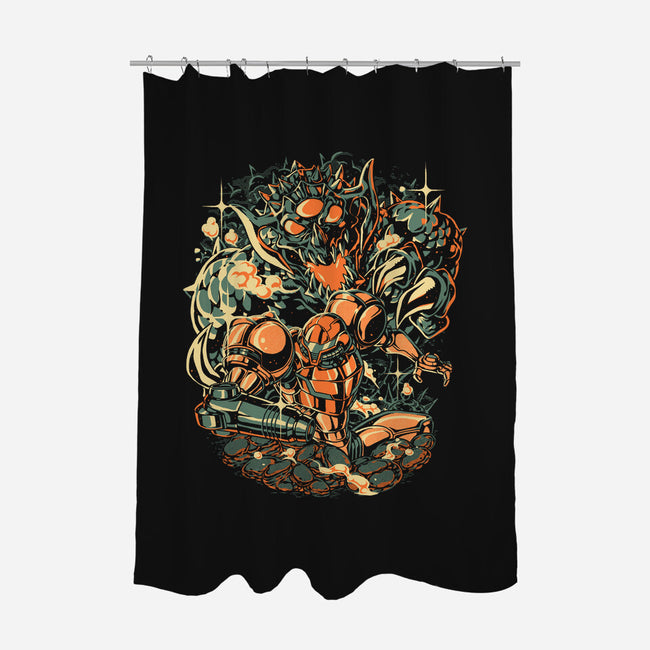 A Catastrophic Day-None-Polyester-Shower Curtain-Estudio Horta