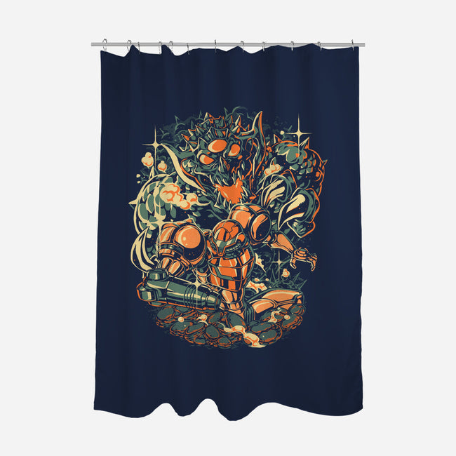 A Catastrophic Day-None-Polyester-Shower Curtain-Estudio Horta