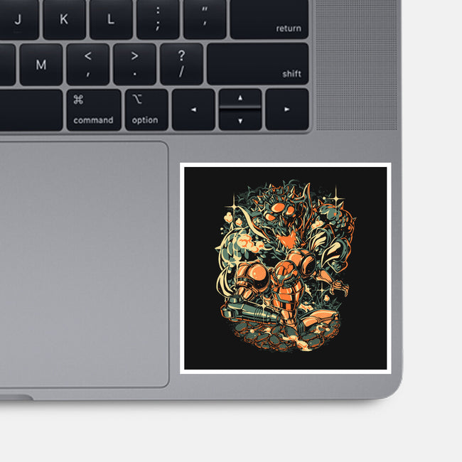 A Catastrophic Day-None-Glossy-Sticker-Estudio Horta