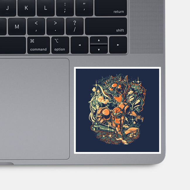 A Catastrophic Day-None-Glossy-Sticker-Estudio Horta