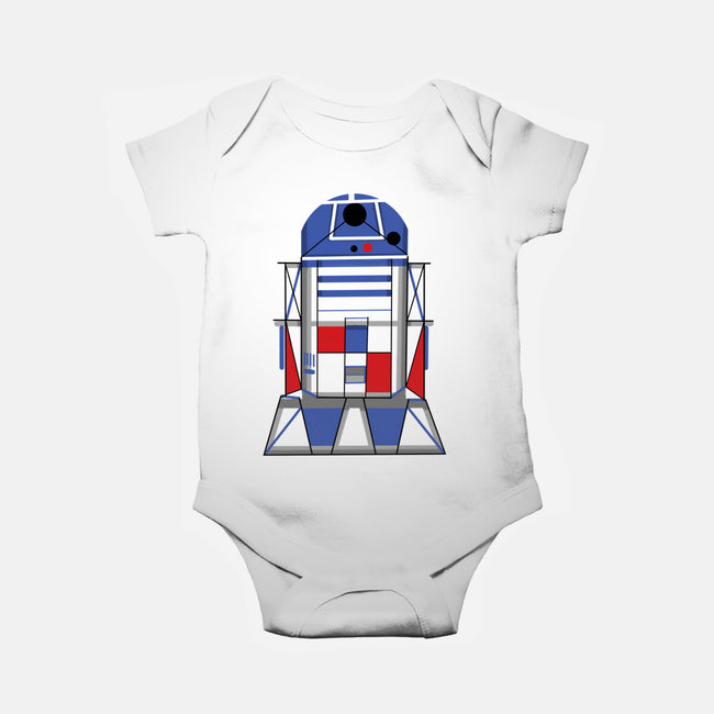 R2 Abstract-Baby-Basic-Onesie-nickzzarto