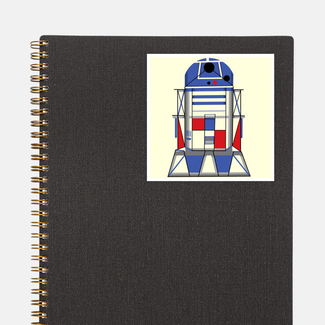 R2 Abstract-None-Glossy-Sticker-nickzzarto