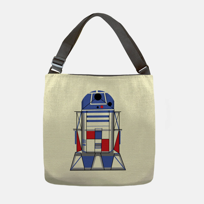R2 Abstract-None-Adjustable Tote-Bag-nickzzarto