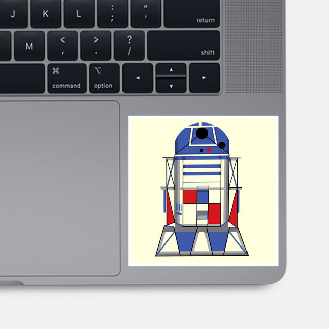 R2 Abstract-None-Glossy-Sticker-nickzzarto