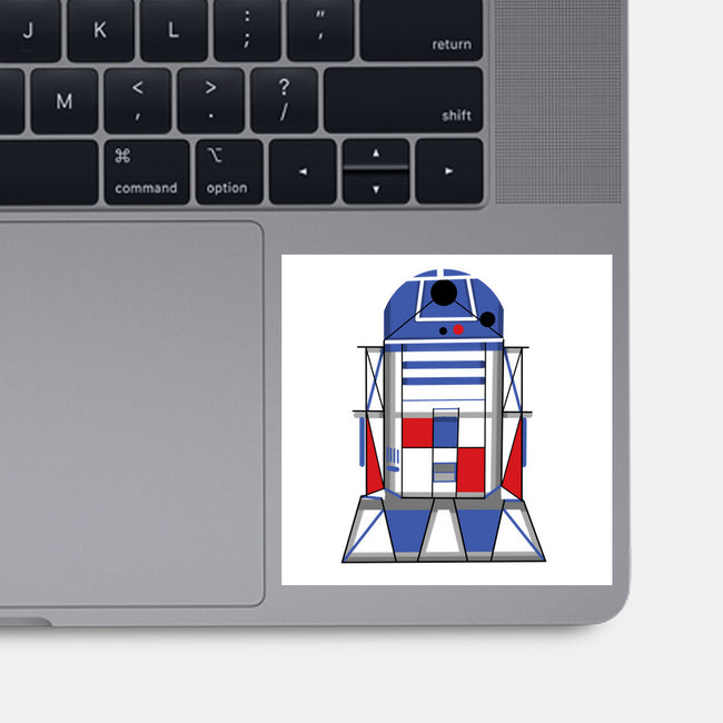 R2 Abstract-None-Glossy-Sticker-nickzzarto