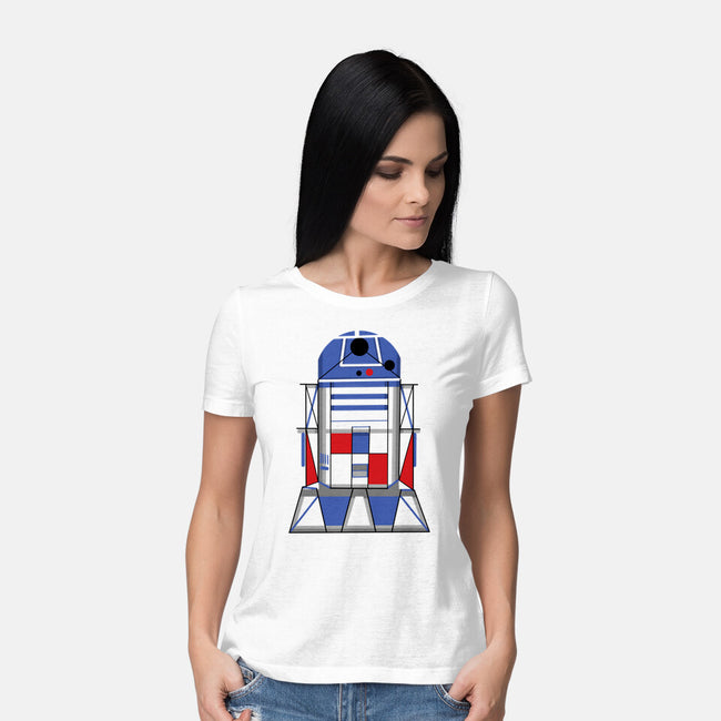 R2 Abstract-Womens-Basic-Tee-nickzzarto