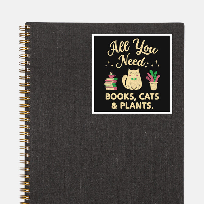 All You Need-None-Glossy-Sticker-brunopires