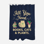 All You Need-None-Polyester-Shower Curtain-brunopires