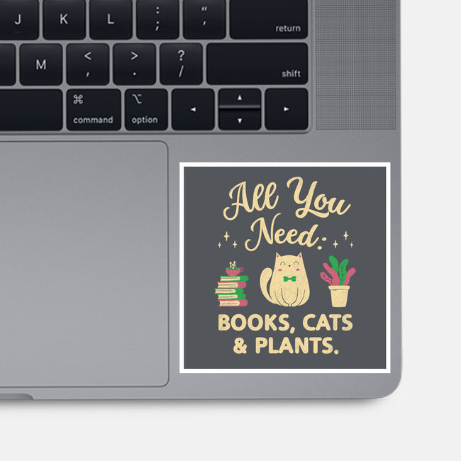 All You Need-None-Glossy-Sticker-brunopires
