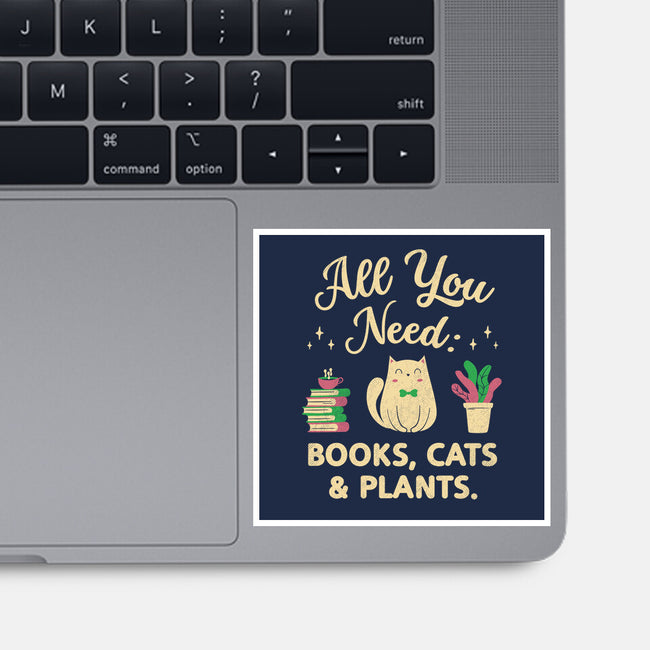 All You Need-None-Glossy-Sticker-brunopires