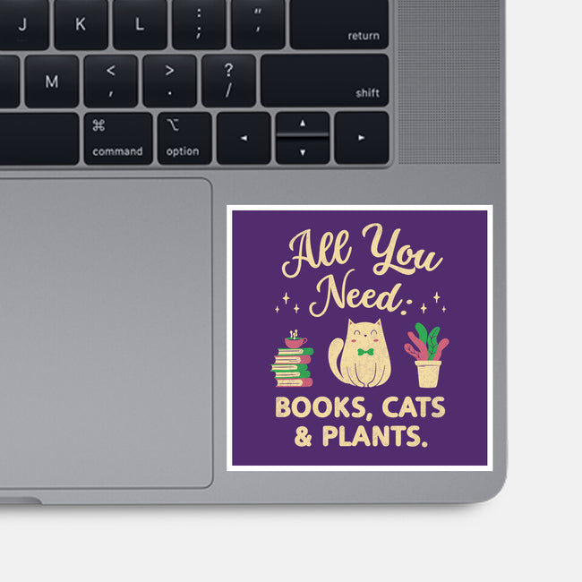 All You Need-None-Glossy-Sticker-brunopires