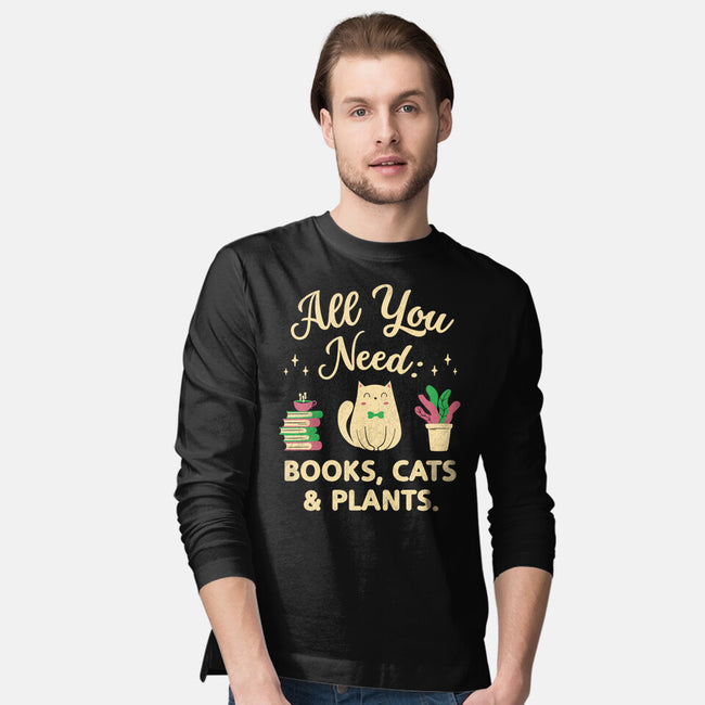 All You Need-Mens-Long Sleeved-Tee-brunopires