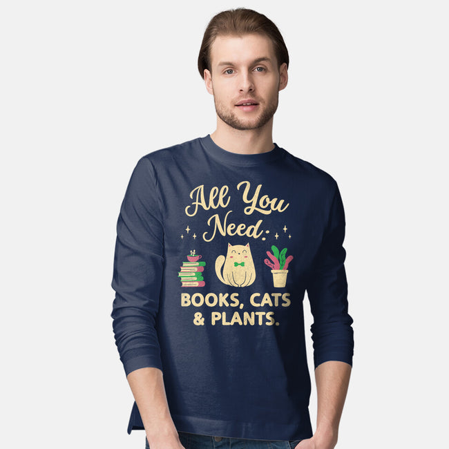 All You Need-Mens-Long Sleeved-Tee-brunopires