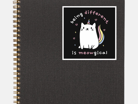 Being Different Is Meowgical