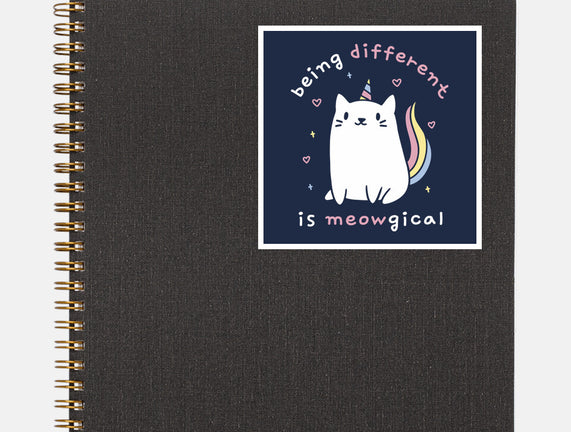 Being Different Is Meowgical